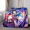 1PC Huntrix, K POP Blanket, Throw For Sofa, Bed, Travel, Camping, Livingroom,