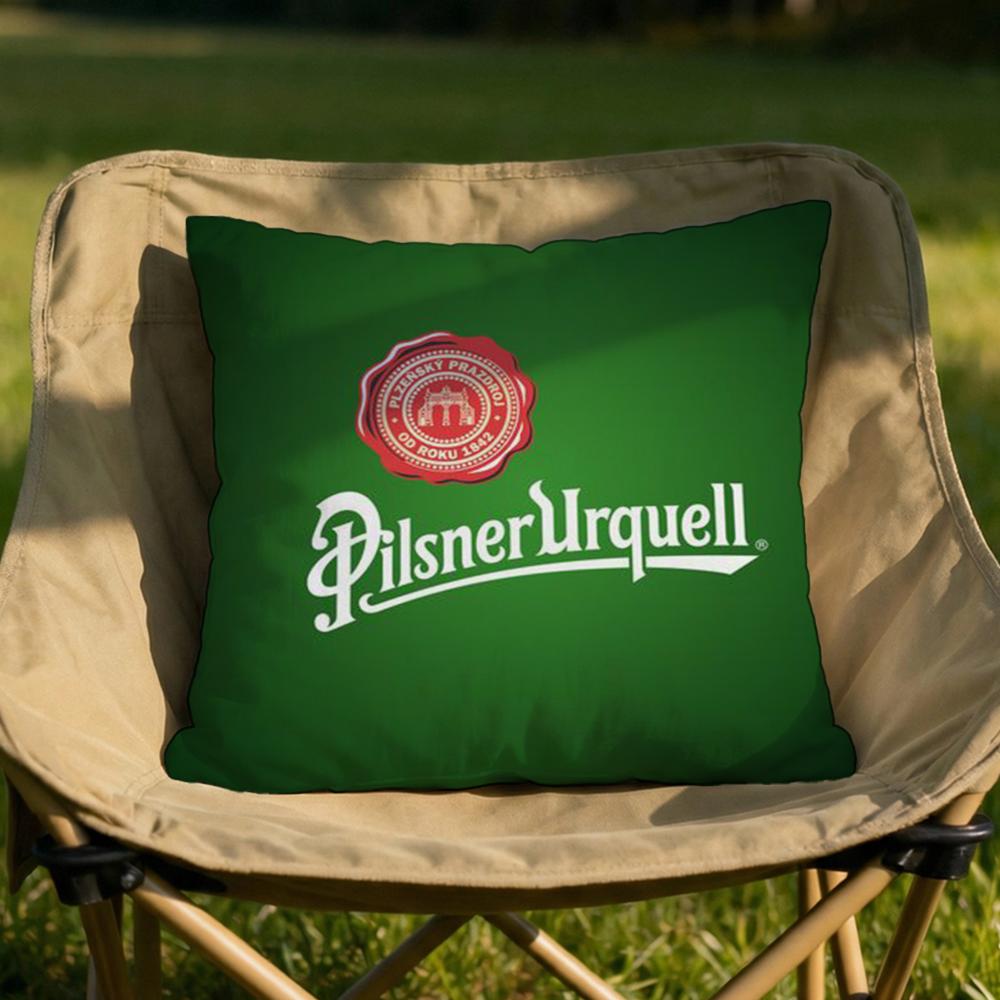PPilsner UUrquell Cushion Cover Soft Reversible Durable Pillow Cover MultiScene Use for Home Car Daily Comfort