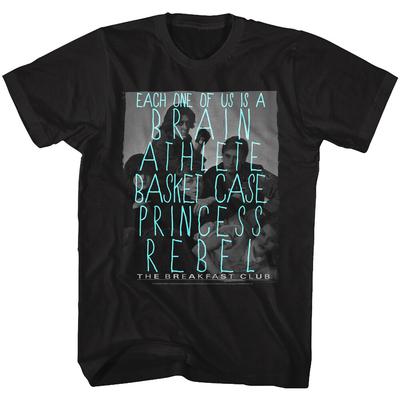 The Breakfast Club Each Of Us Is Men's T Shirt Classic Movie Unisex T-Shirt