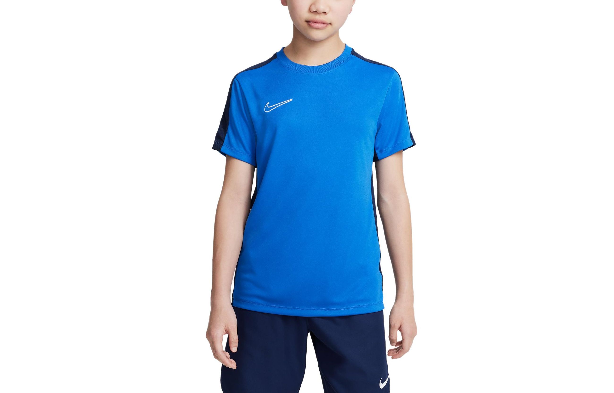 Nike Kids T Shirts Crew Neck Moderate DR1343-463 XL
