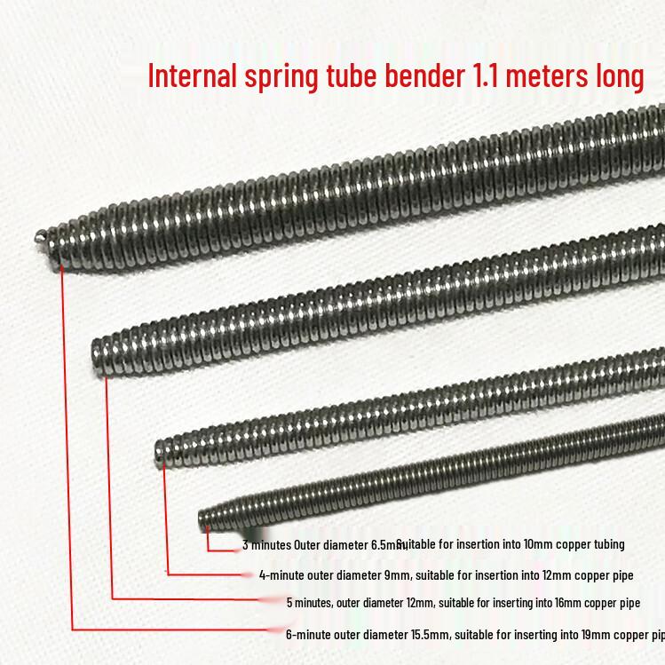 Air Conditioner Installation & Repair Tool Set: Copper Tube Bender & Manual Spring Pipe Bending Kit