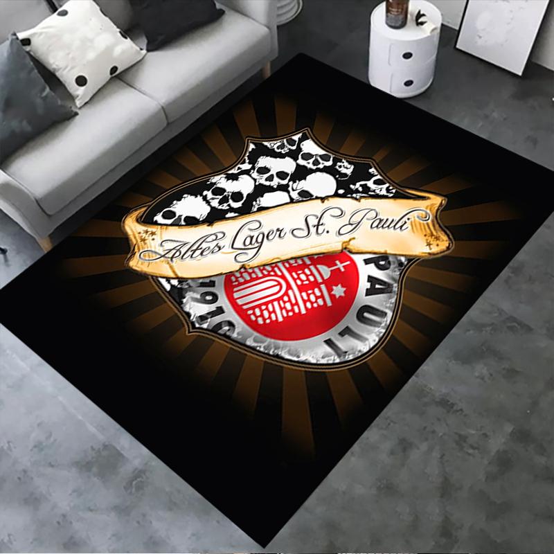 2025 Neuer ST Pauli Teppich für Wohnzimmer Schlafzimmer Zuhause Sofa Dekoration, Kinder spielen Rutschfeste Bodenmatte183 40x60cm( 15x23in )