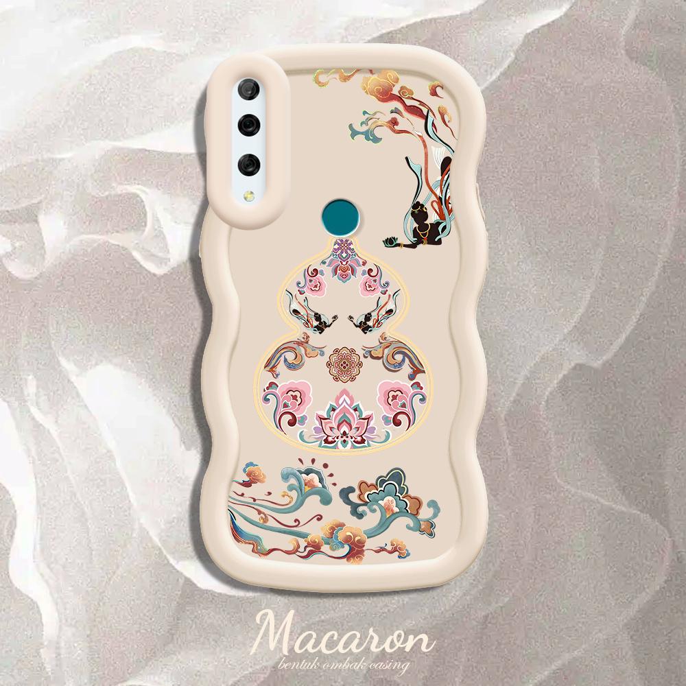 

Окрашенный узор Big Wave Edge Мягкий силиконовый материал Macaron чехол для телефона противоударный защитный резиновый чехол для iPhone Huawei Honor Infinix Tecno Tecno Spark 6 Go