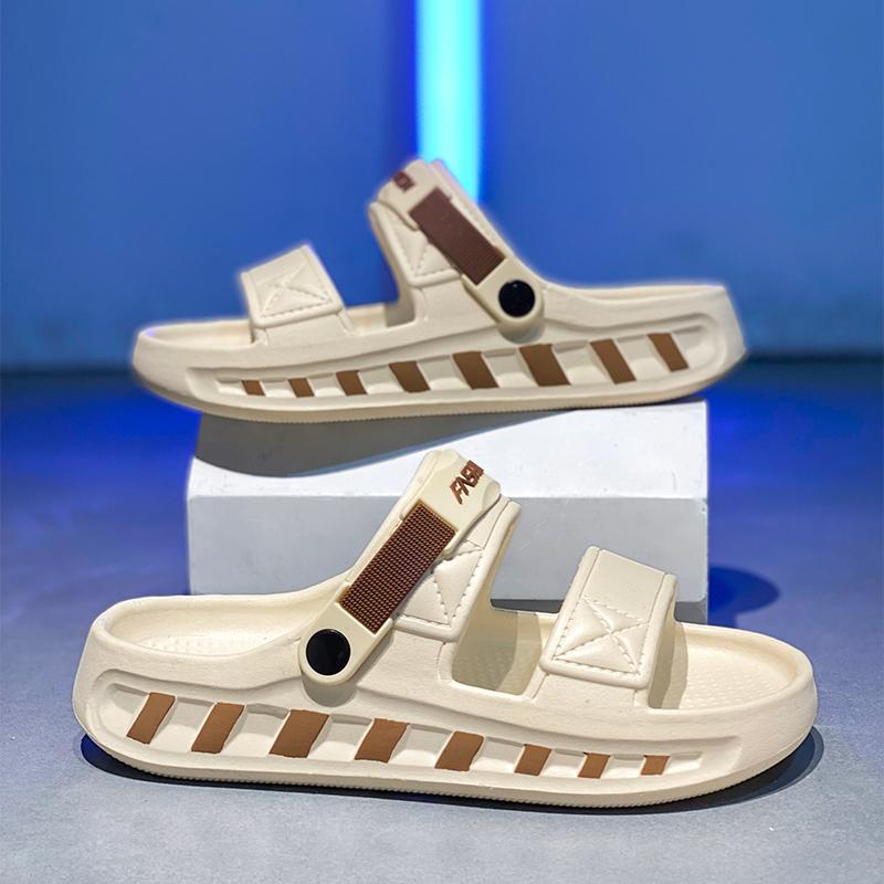Big Size 38-45 Fashion Couple Summer Men Sandals Slippers for Boy Designer Platform In House Slippers Beach Shoes Free Shipping