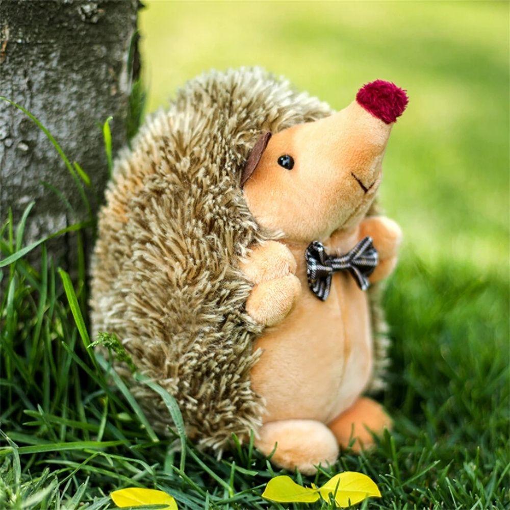 Cute Valentine's Day Gifts Cushion Soft Cotton Dolls Plush Toys Stuffed Animal Hedgehog Couple Doll
