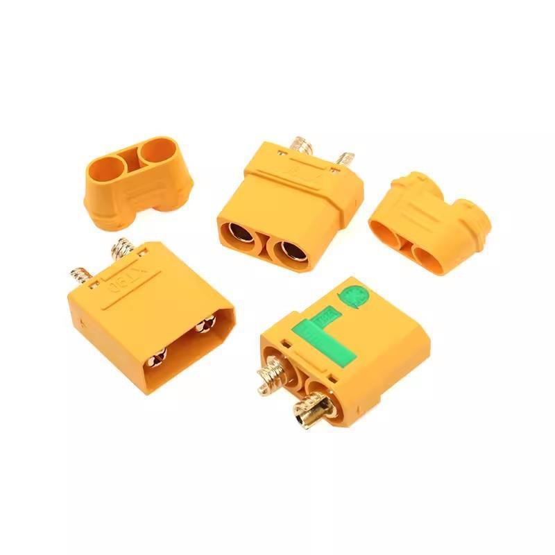Connettore Maschio-Femmina ad Alta Corrente XT90H-F per Batteria al Litio di Aeromodelli (XT90S, XT90E-M)