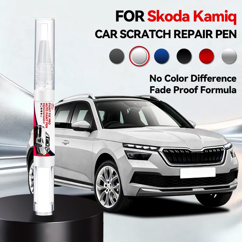 

Бренд OPRTAMG Для Skoda Kamiq Автомобільний фарбовий олівець для ремонту подряпин DIY Автоаксесуари Синій LB5K Сріблястий LA7R Білий LB9 перлина білого кольору