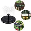 Automatic Solar Pond Fountain Circulator and Aerator for Outdoor Use