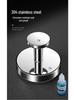 304 Stainless Steel Rotating Suction Cup Hook – Strong, No-Drill, Load-Bearing Hook for Kitchen, Bathroom, and Toilet.