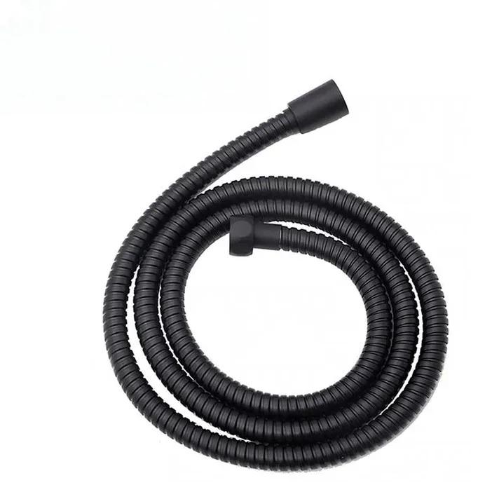 Shower Hose 1.5m/2m Black/Silver/Stainless Steel Shower Head Hose Replacement Handheld Shower Hose Accessories