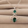 Chrome Diopside Gemstone 925 Sterling Silver Handcrafted Pretty Pendant 1.60" For Wedding Gift PP-13-9