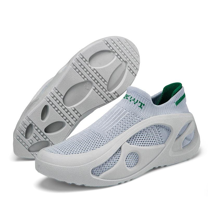 

New couple socks shoes sports shoes men s and women s flying woven surface light casual women s shoes large size 47 size 48 size 48