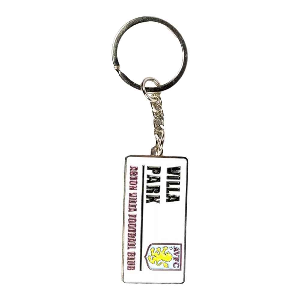 Aston Villa FC Straßenschild-Schlüsselanhänger