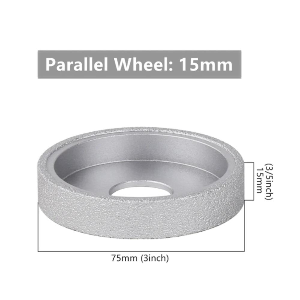 Parallel Edge Grinding Head Cylinder Type Polishing Tool Lapidary Abrasive Wheel  Granite Ceramic