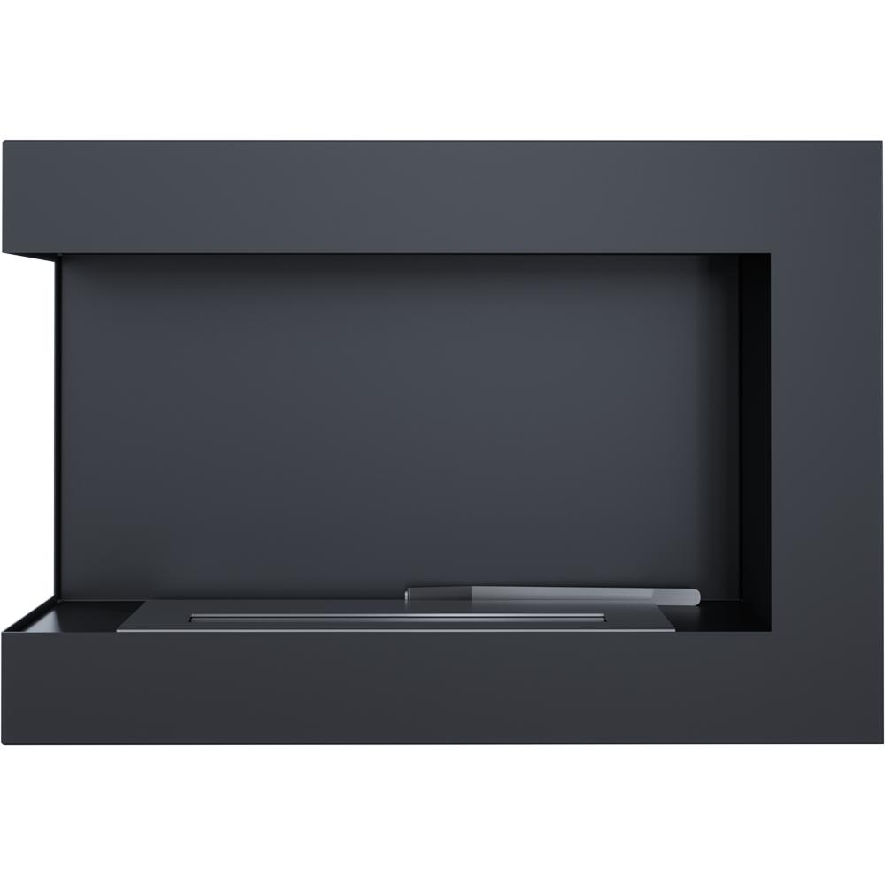 Wall Mounted Bioethanol Fireplace DELTA 700 TÜV Left-sided