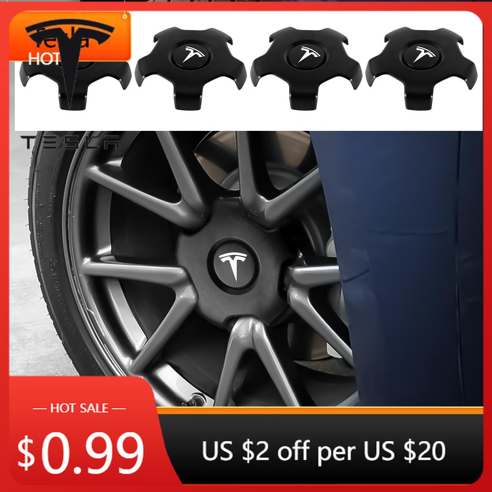 Autoaufkleber Tesla 180MM Tesla Auto Radnabenkappen Felgendeckel für Tesla Model 3 2017 2018 2019 2020 2011 2012 2023 Deko