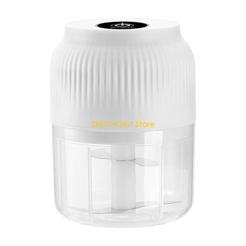 

Electric Chopper Kitchen Tool 300ml Vegetable Chopper Grinder D57B білий