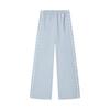 ELLE KIDS Girls' French Style Ruffle Straight Leg Trousers