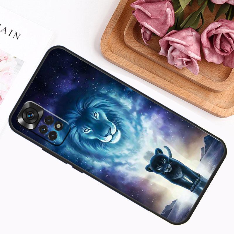 Animal Lion Case For Xiaomi Redmi Note 14 Pro 13 12 11 9 10 9S 10S 11S 12S Redmi 14C 13C 10C 12C Cover