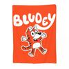 Comfort Blueys Tanzdecke, Zubehör, Sofa, dekorative Bingo-Heeler-Decke, Überwurf, superweiches Flanell für Couch