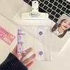 A8 3 Inch Card Album Cover Double Button Loose Leaf Album Cover Mini Picture Case Cover  Travel