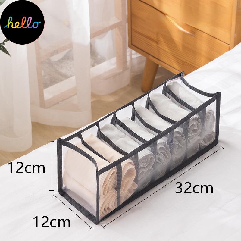 Folding Closet Organizer Panties and Socks Storage Boxes Wardrobe Clothes Underwear Organizer Drawers Clothes Separator