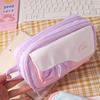 Large Capacity Stationery Storage Bag Cosmetic Storage Pen Pencil Case  Office
