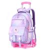MIAOQIAO Rolling Student Backpack