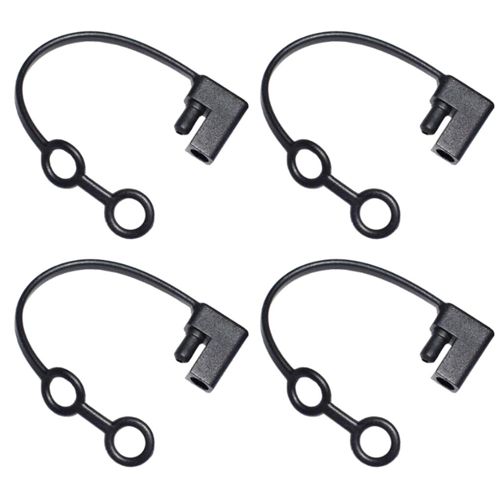 4Pcs SAE Waterproof Cover Caps Replacement For SAE Power Solar Automotive Connectors Easy Installation Accessories