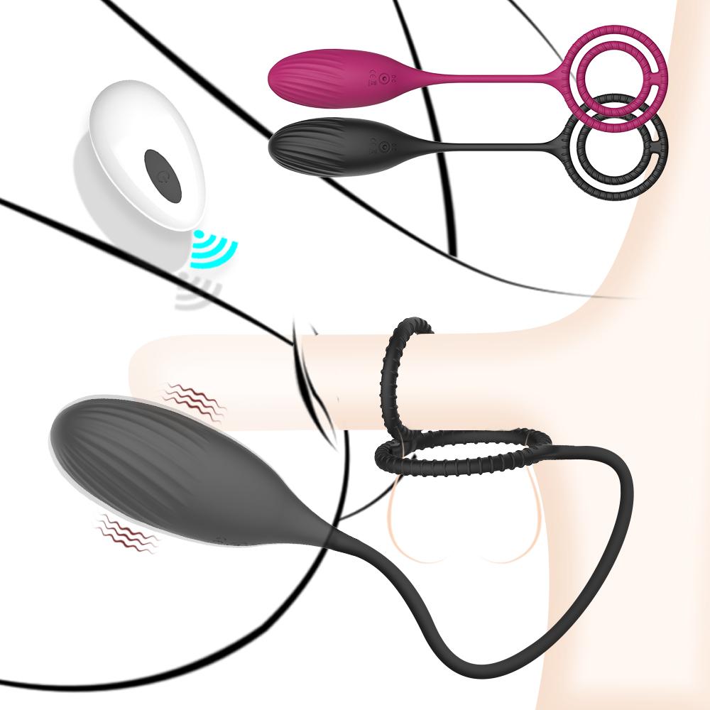 Prostate Massager With Cockring Vibrating Butt Plug Anal Wireless Remote Control Sex Toys for Men Ass Anal Dildo for Women 18+