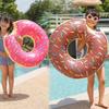 Rooxin Donut Schwimmring Aufblasbarer Schwimmbad-Schwimmer für Kind Erwachsener Schwimmkreis Babyschwimmreifen Wasserspiel Schwimmausrüstung