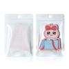 Macaron Colorful Transparent Pearlescent Thickened Recyclable Eco Friendly Offset Printing Zipper Top PE Material Jewelry Small
