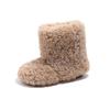 Children's Cotton Shoes Baby Warm Shoes Girls Fluffy Shoes Winter Warm and Velvet Winter New Cotton Shoes