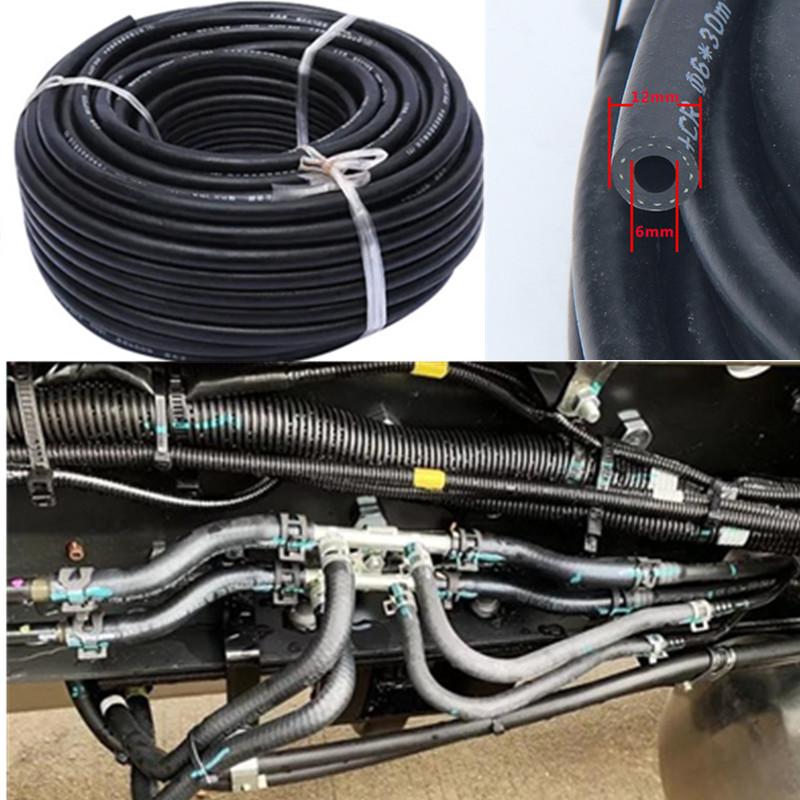 ZG 1M Black ID 4mm~32mm NBR Smooth Nitrile Rubber Hose For Automotive and Motorcycle Machinery Hose Flexible Fuel Hoses Fuel Tank Caps3