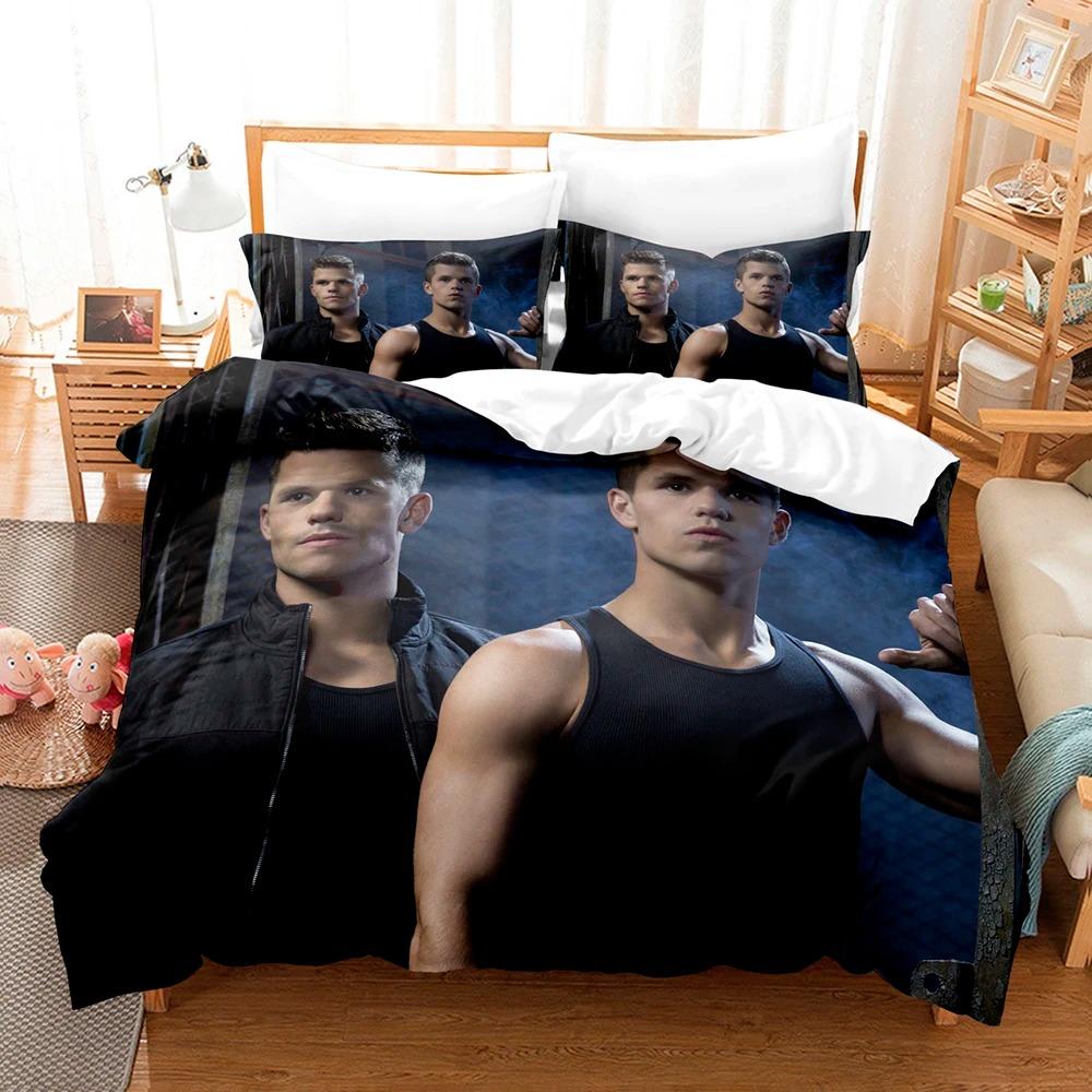 Teen Wolf Sengetøysett Enkelt Dynetrekk Dobbel Størrelse Sengetøy Queen King For Voksne Romdekor Populær Amerikansk TV-serie