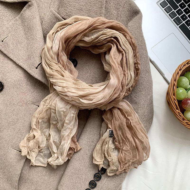 

Шарф-шаль высокого класса новый стиль верхняя одежда модная вставка теплая многоцелевая шарф галстук тай-дай шаль