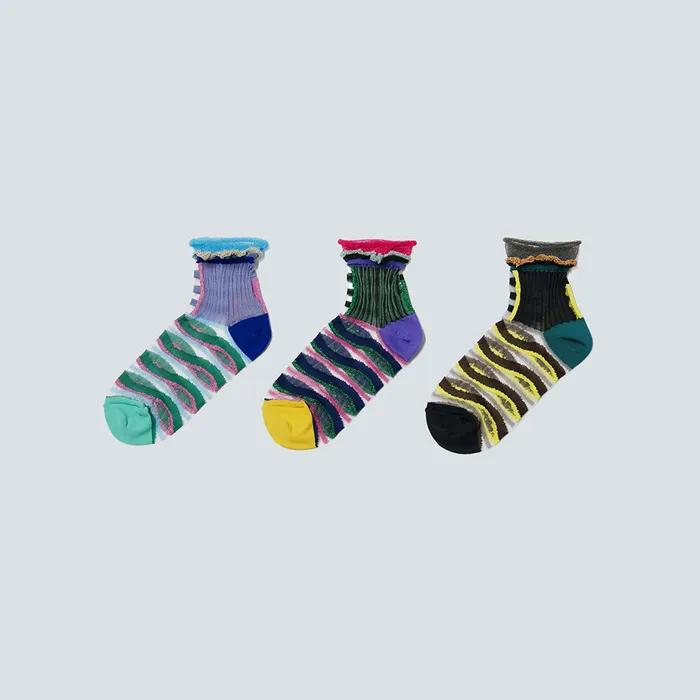 Wave Eco Socks - Sky Blue [CQ-CT-25-1-SD2M-072]