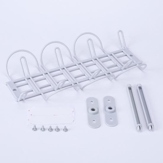 Home Table Bottom Steckdosenhalter Hängeregal Drahtkorb Organizer