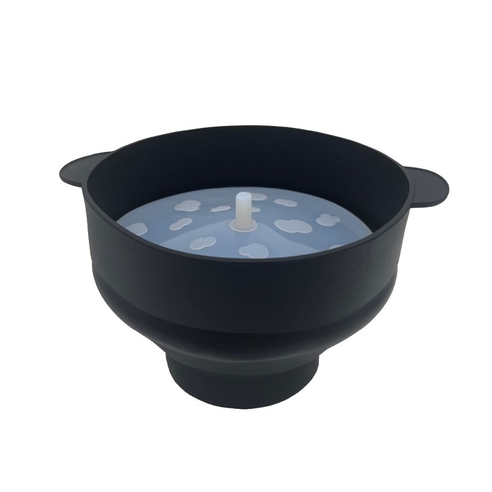 DIY Microwave Popcorn Bowl Bucket Red Fruit Dish Popcorn Maker with Lid Chips  Family