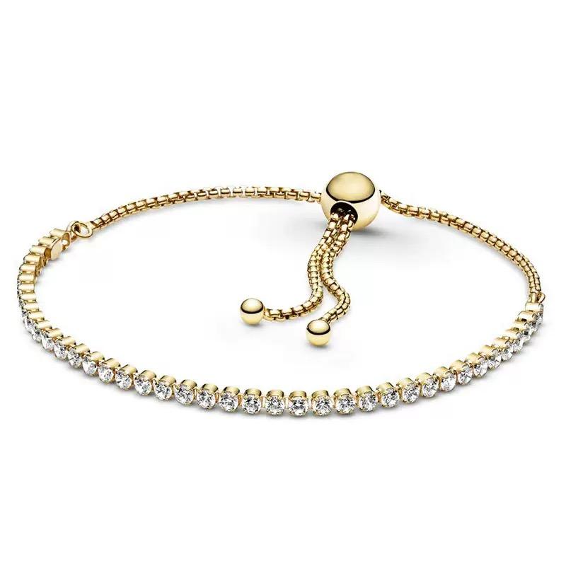 Adjustable Round Bead Bracelet S925 Pure Silver Heart Snake Bone Bracelet Charm DIY Accessories For Women's Gifts