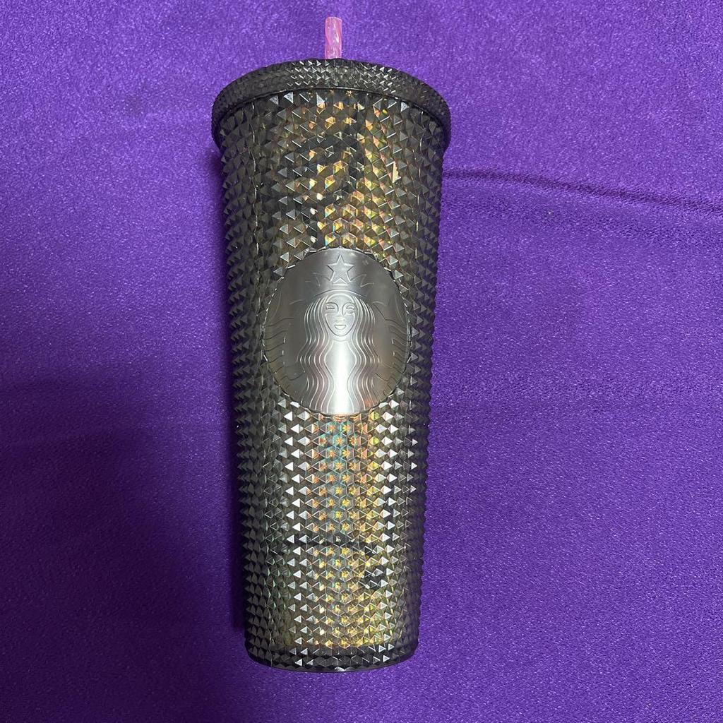 [USED] BLACKPINK × Starbucks Black Tumbler, Overseas Exclusive, Rare