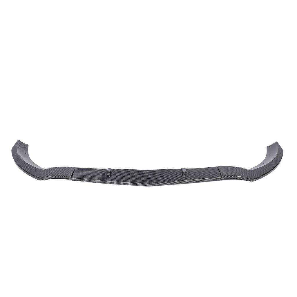 3PCS Front Bumper Lip High Strength ABS Bumper Lip Spoiler Body Kit for CLA-Class C117 Facelift Standard 2016-2019