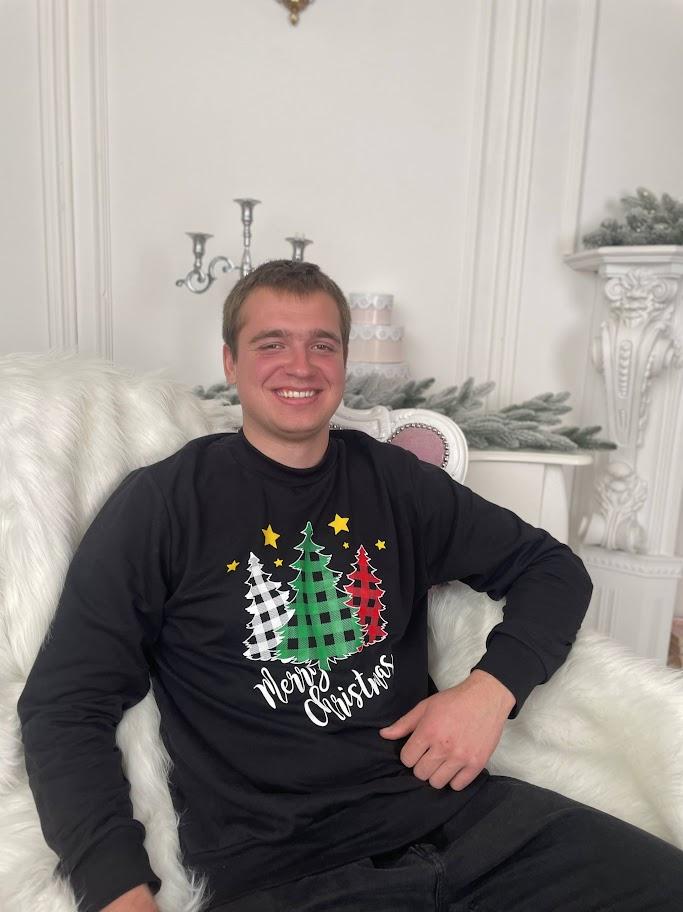 Feiertags-Sweatshirt (Herren) – Kuscheliger Stoff & Weihnachtsdesign, Winter, 8167-F HC