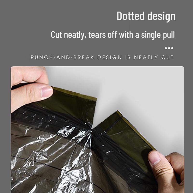 Fang Cao Di Thickened Automatic Drawstring Garbage Bags