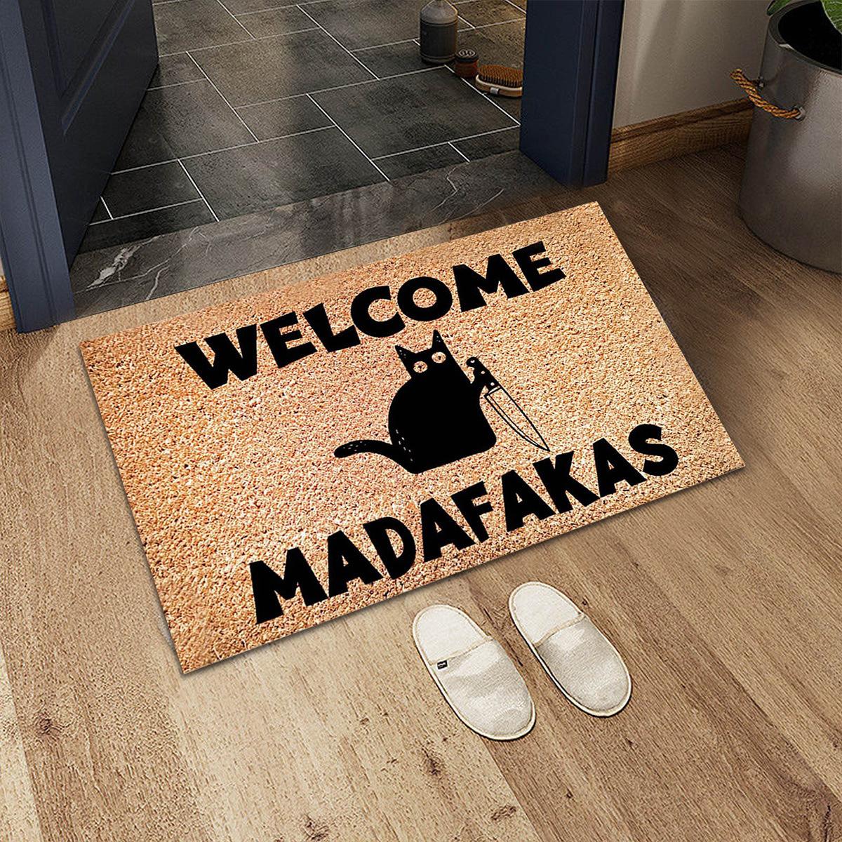 Cartoon Ins Stijl Kristal Fluweel Anti-vlekken Vloermat Huis Portaal Absorberend Antislip Keuken Vloermat 40X60CM (1.3X2FT wit