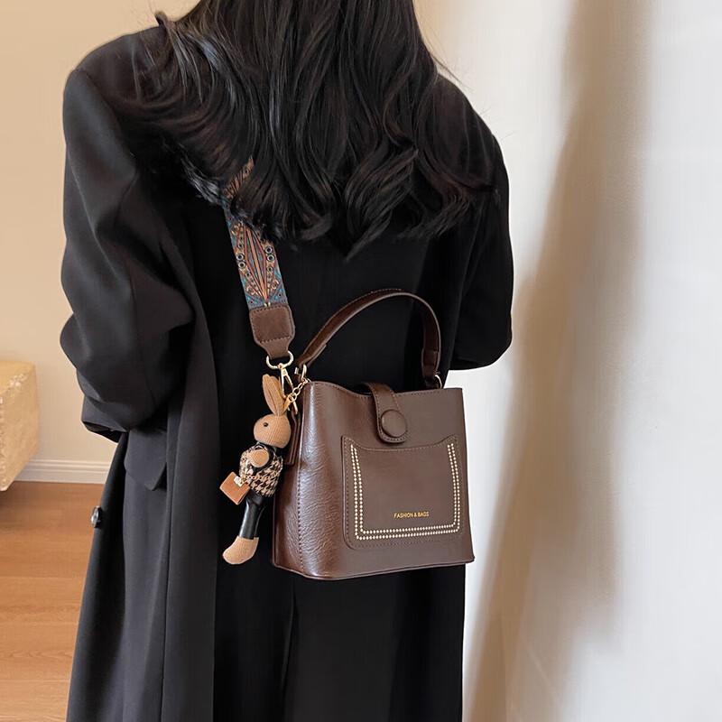 C.LI Retro Eimer-Schultertasche