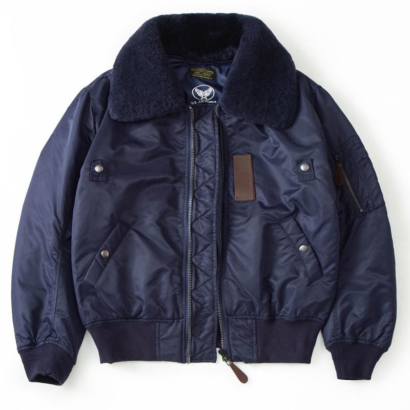 Row Jacket Vintage Cotton-padded Coat Work Thickened Cotton-padded Jacket Men's Parker Jacket Winter
