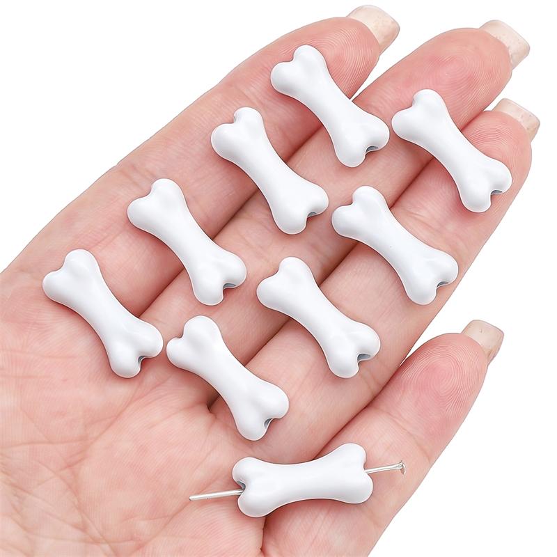 Metal Bone Beads for DIY Jewelry Bracelet Necklace Charms 2 Pcs