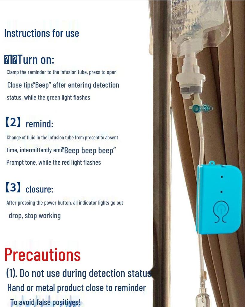 Infusion Buddy IV Drip Reminder and Alarm Charger