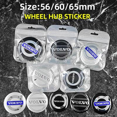 4 peças 3D 56mm 60mm 65mm Tampa Central de Cubo de Roda de Carro Para Emblema Tampa Central de Cubo Adesivo de Logotipo de Carro Acessórios de Estilo